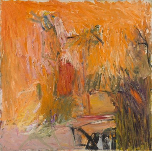 ‘Promenade for a Bachelor’, 1958, oil on linen, 68 x 68 inches