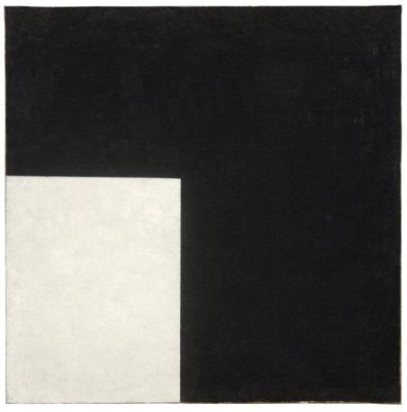 Kazimir Malevich, Black and White, Suprematist Composition, 1915, oil on canvas 