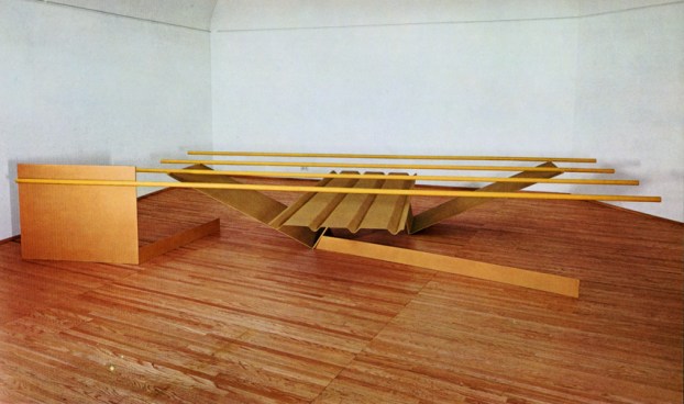 Anthony Caro, "Prairie", painted steel, 1967