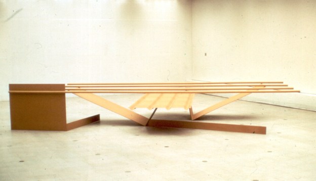 Anthony Caro, "Prairie", painted steel, 1967