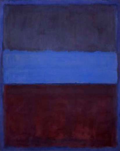 Mark Rothko, "No.61, Rust and Blue", 1953