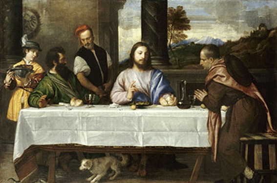 Titian, Supper at Emmaus