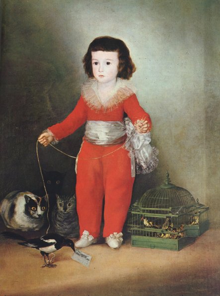Goya, Manuel Osorio Manrique de Zuniga, 1788.