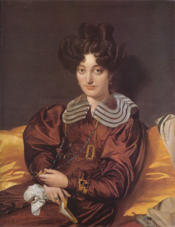 Ingres, "Portrait of Madame Marcotte de Sainte-Marie", 1826