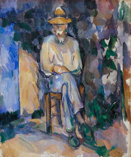 Paul Cézanne, "The Gardener Vallier", 1906, Tate 