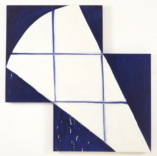 “Matisse”, 1989, oil on canvas,137.1x137.1cm, ©Mary Heilmann; Photo credit: Michael Klein, Courtesy of the artist, 303 Gallery, New York, and Hauser & Wirth