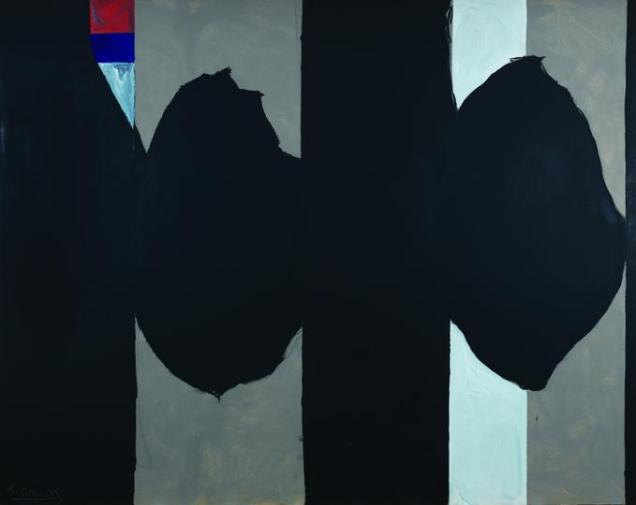 “Elegy to the Spanish Republic No. 130”, 1974-75, acrylic on canvas, 243.8 x 304.8cm