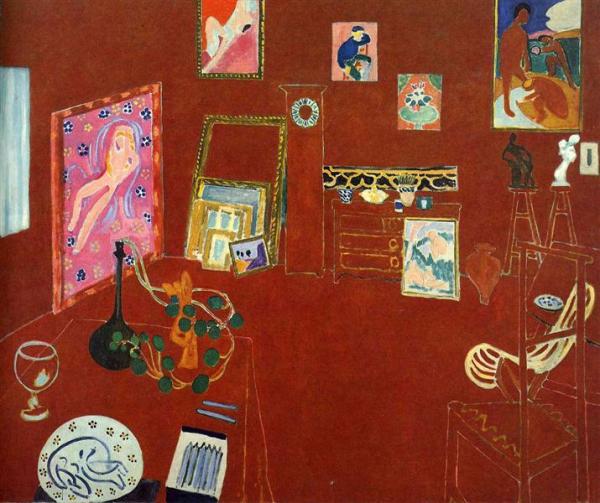 Henri Matiise, "The Red Studio", 1911