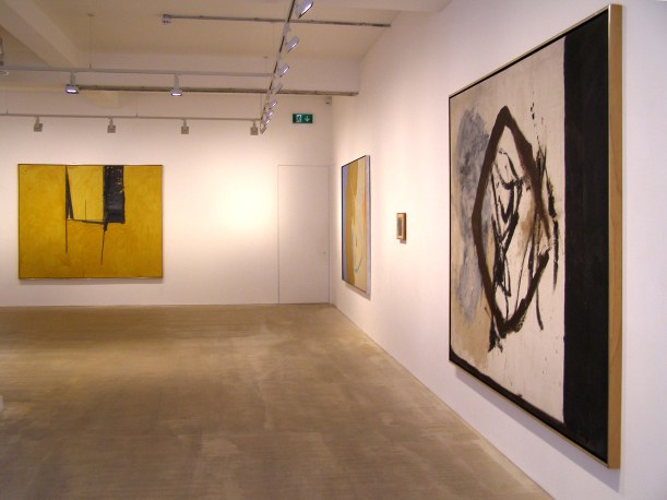 Robert Motherwell, installation at Jacobson Gallery