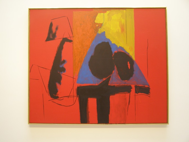 Robert Motherwell, the Studio, 1987, acrylic and charcoal on canvas, 152.4 x 182.9 cms. Nick Moore's own images