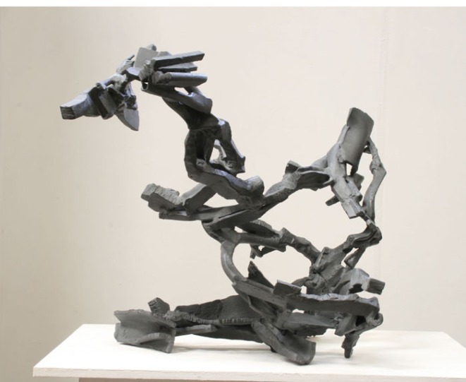 Katherine Gili, "Quinary", 2014, steel, H.62.5cm