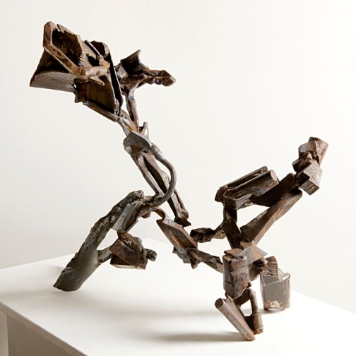 "Vervent III", 2010, steel, H.63cm