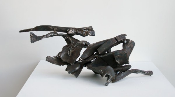 "Naiant", 2015, steel, H.29.5cm