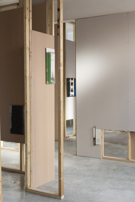 Ian McKeever, "Against Architecture" installation, Matt's Gallery, London