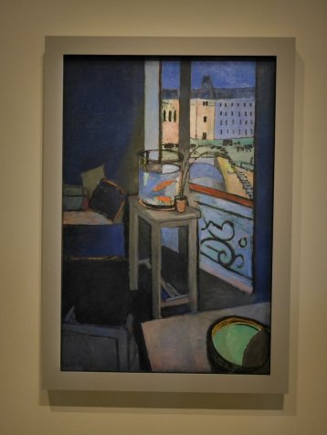 Henri Matisse “Interior Quai St. Michel, with Goldfish Bowl” 1914