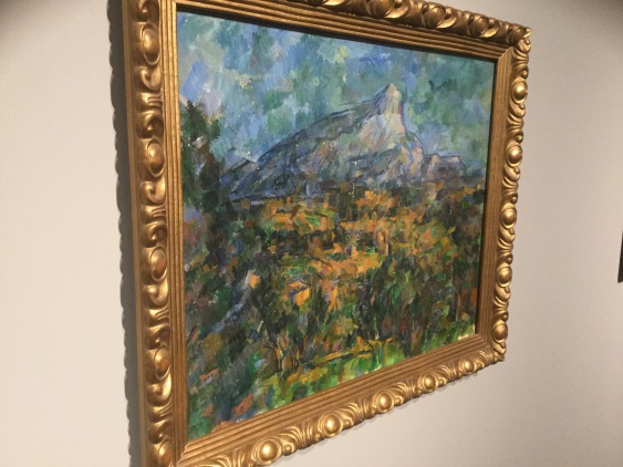 Paul Cezanne, "Mont St. Victoire", ;photo Alan Gouk