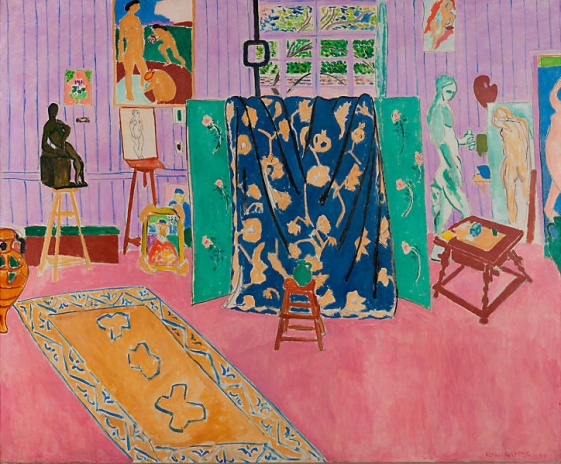 Henri Matisse, "The Pink Studio", 1911