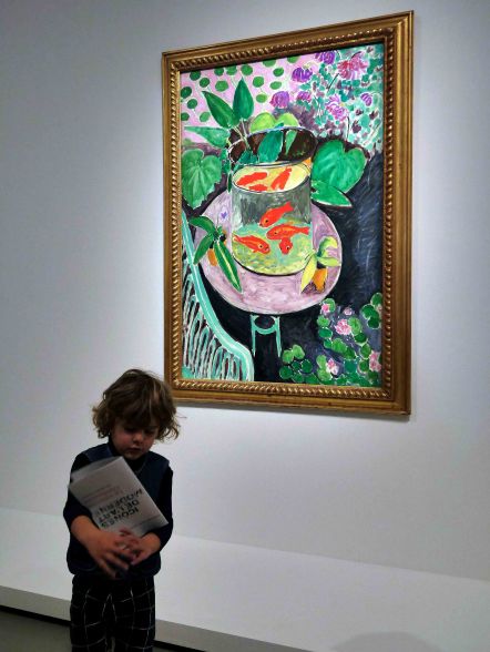 Matisse at the Shchukin Collection, photo John Pollard